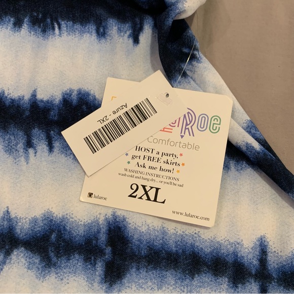LuLaRoe Azure Skirt - 2XL - NWT - Picture 2 of 4